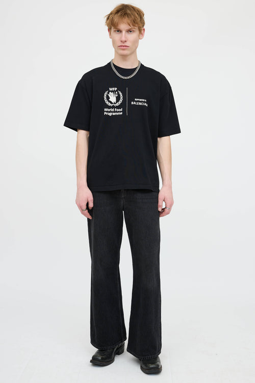 Balenciaga X WFP Logo T-Shirt