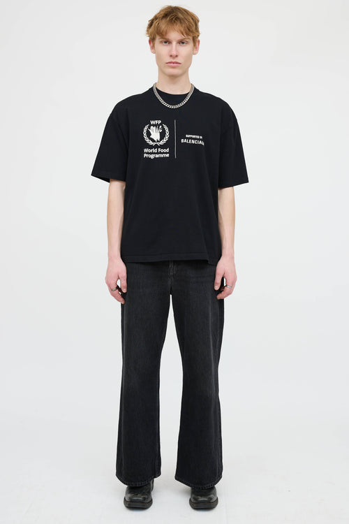 Balenciaga X WFP Logo T-Shirt