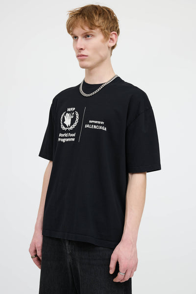 Balenciaga // X WFP Logo T-Shirt – VSP Consignment