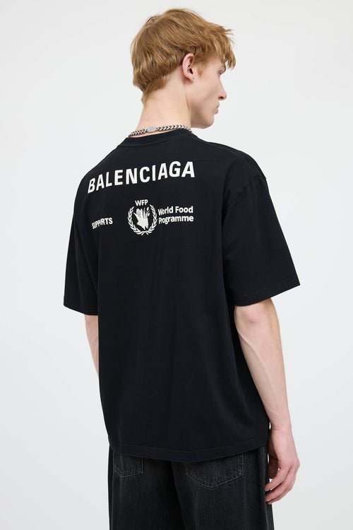 Balenciaga X WFP Logo T-Shirt