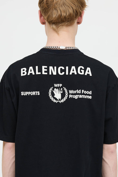 Balenciaga X WFP Logo T-Shirt