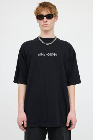 Balenciaga Logo Short Sleeve T-Shirt