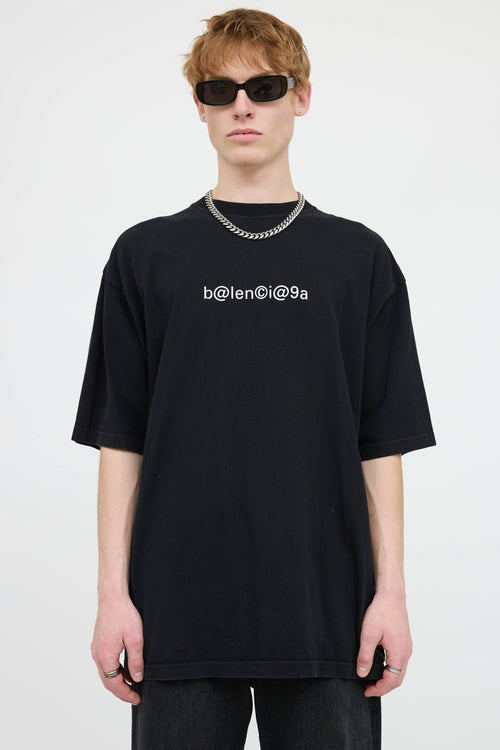 Balenciaga Logo Short Sleeve T-Shirt