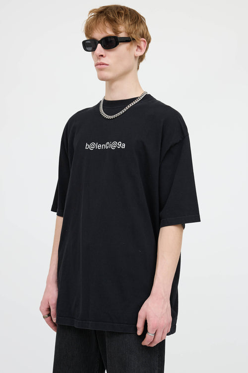 Balenciaga Logo Short Sleeve T-Shirt
