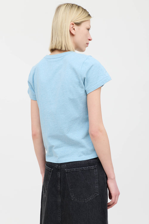 Balenciaga Cropped Logo T-Shirt