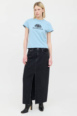 Balenciaga Cropped Logo T-Shirt