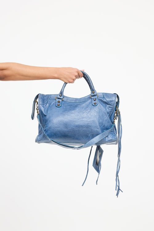 Balenciaga Leather City Bag