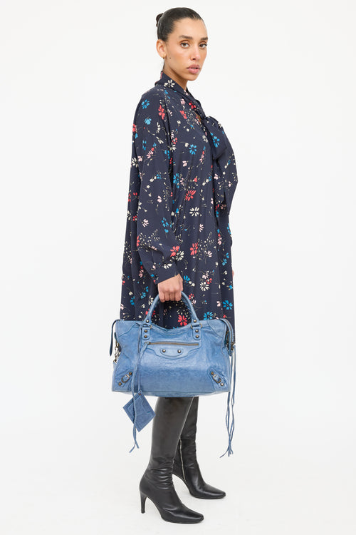 Balenciaga Leather City Bag