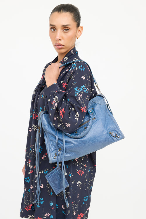 Balenciaga Leather City Bag