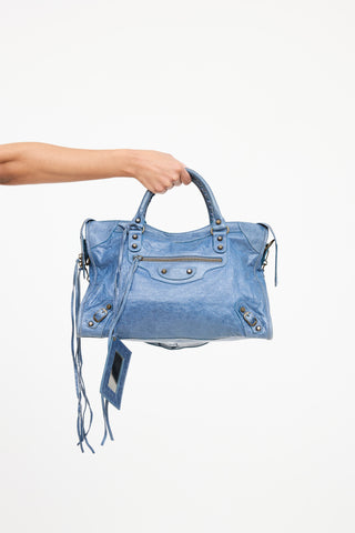 Balenciaga Leather City Bag
