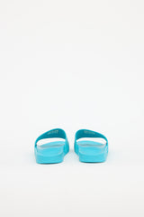 Balenciaga Logo Pool Slide