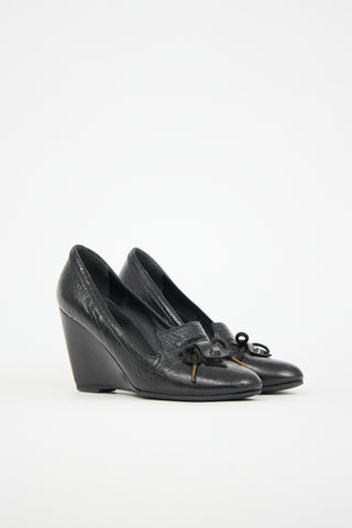 Balenciaga Bow Wedge Heel