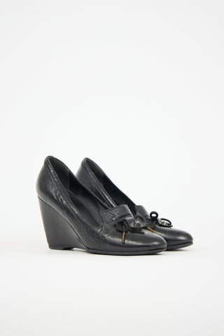 Balenciaga Bow Wedge Heel