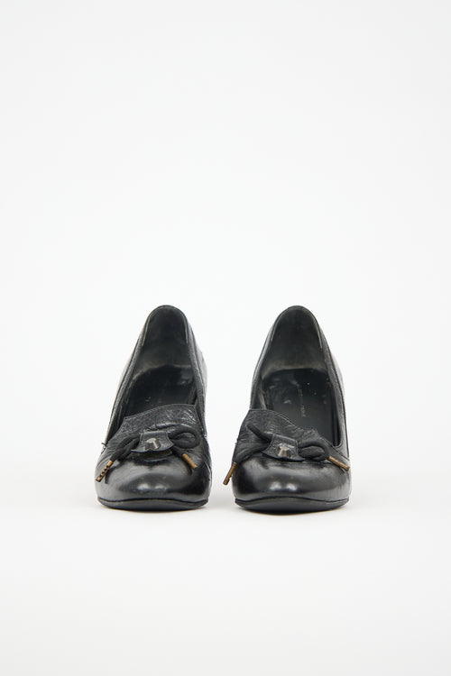 Balenciaga Bow Wedge Heel