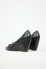Balenciaga Bow Wedge Heel