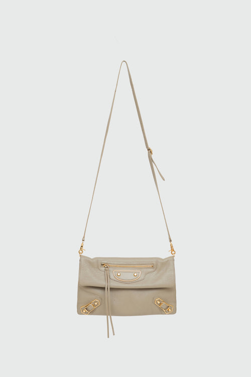 Balenciaga Metallic Edge Envelope Clutch