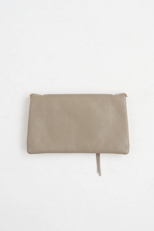 Balenciaga Metallic Edge Envelope Clutch