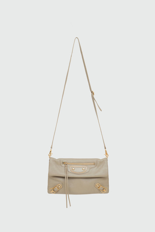 Balenciaga Metallic Edge Envelope Clutch