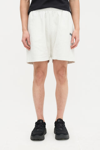 Balenciaga Campaign Logo Sweat Shorts