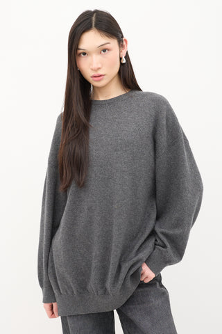 Balenciaga Cashmere Embroidered Sweater