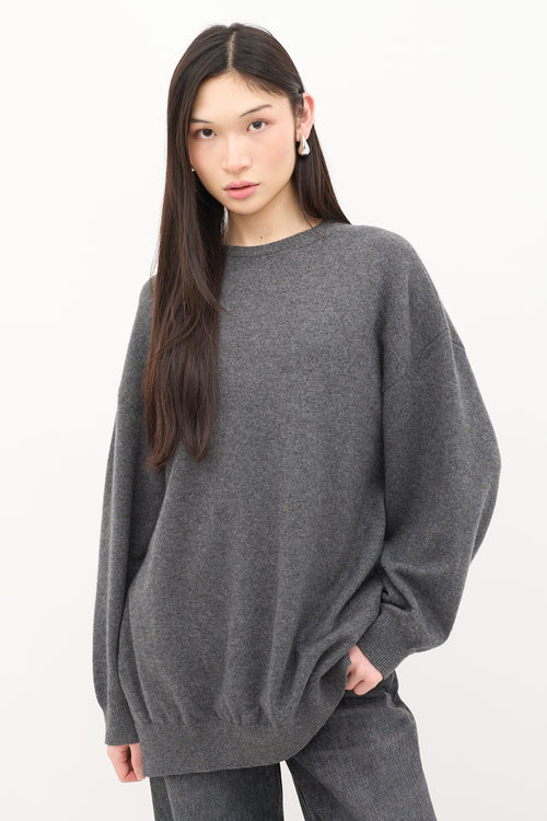 Balenciaga Cashmere Embroidered Sweater