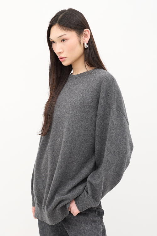 Balenciaga Cashmere Embroidered Sweater