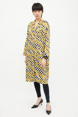 Balenciaga Chain & Checkerboard Pajama Dress