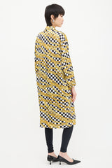 Balenciaga Chain & Checkerboard Pajama Dress