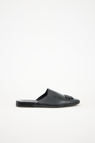 Balenciaga Leather Cosy BB Mule