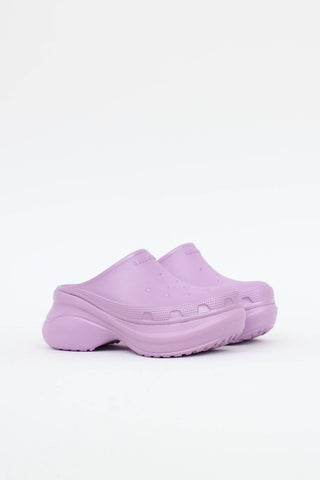 Rubber Croc Mule