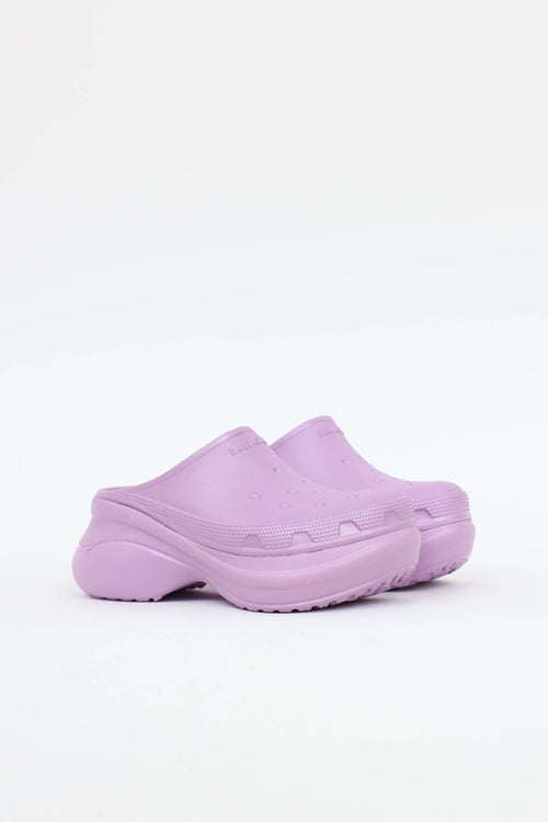 Rubber Croc Mule