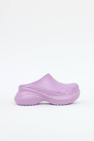 Rubber Croc Mule