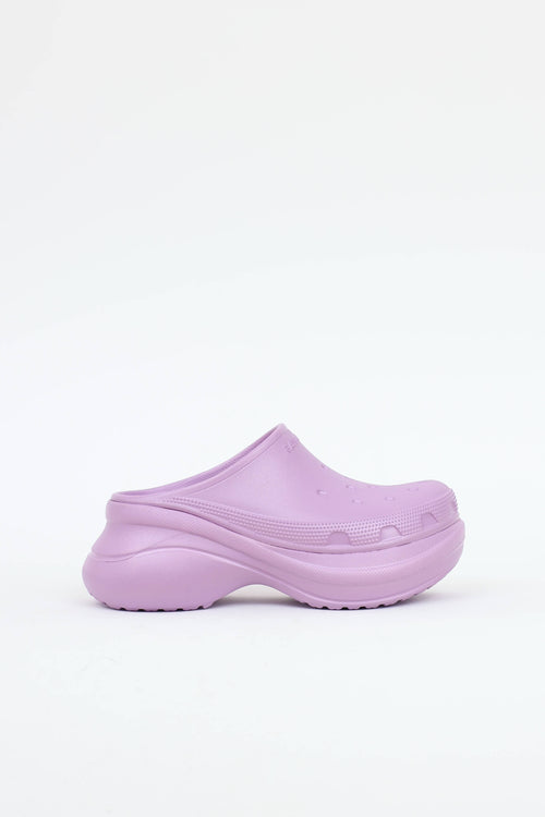 Rubber Croc Mule