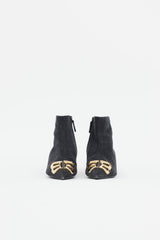 Balenciaga Denim Knife Boot