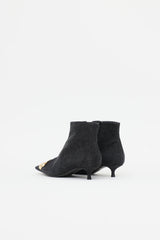 Balenciaga Denim Knife Boot