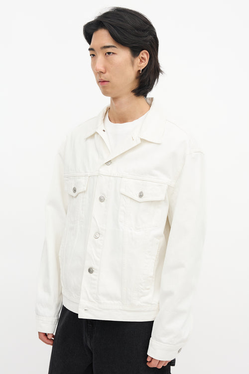 Balenciaga Denim Logo Jacket