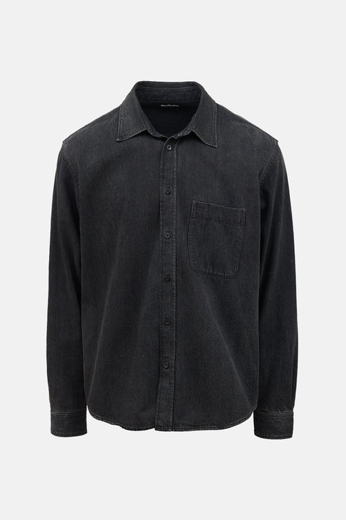 Denim Logo Shirt
