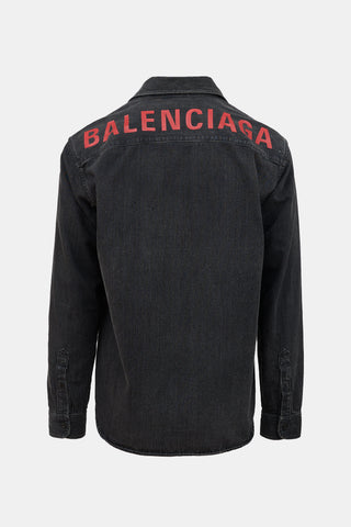 Denim Logo Shirt