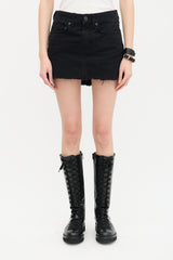 Balenciaga Denim Mini Skirt