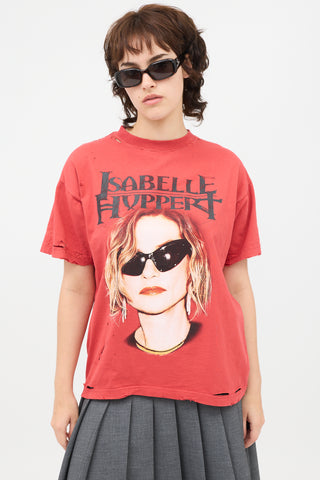 Balenciaga Distressed Fanclub T-Shirt