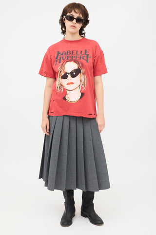 Balenciaga Distressed Fanclub T-Shirt