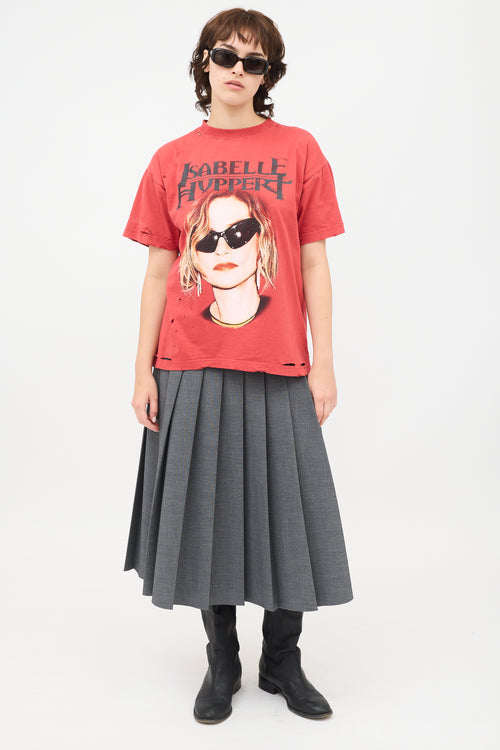Balenciaga Distressed Fanclub T-Shirt