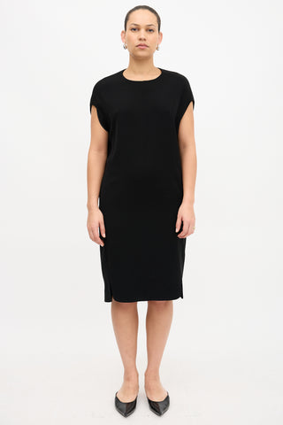 Balenciaga Draped Back Dress