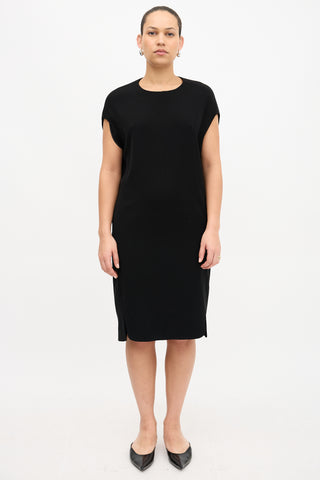 Balenciaga Draped Back Dress