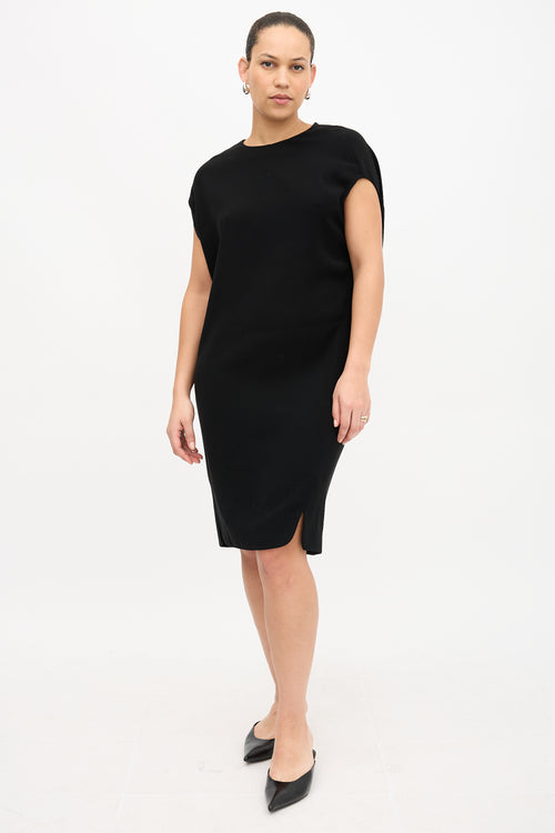 Balenciaga Draped Back Dress