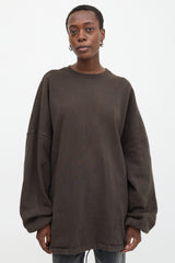 Balenciaga Drawcord Logo Sweatshirt