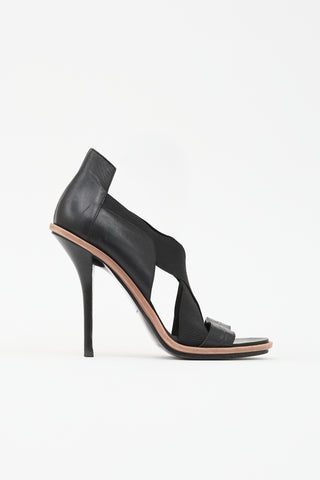 Balenciaga Elastic X Strap Sandal