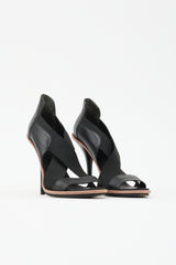 Balenciaga Elastic X Strap Sandal