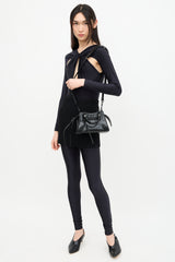 Balenciaga Embossed Leather Neo Classic Mini City Bag