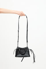 Balenciaga Embossed Leather Neo Classic Mini City Bag